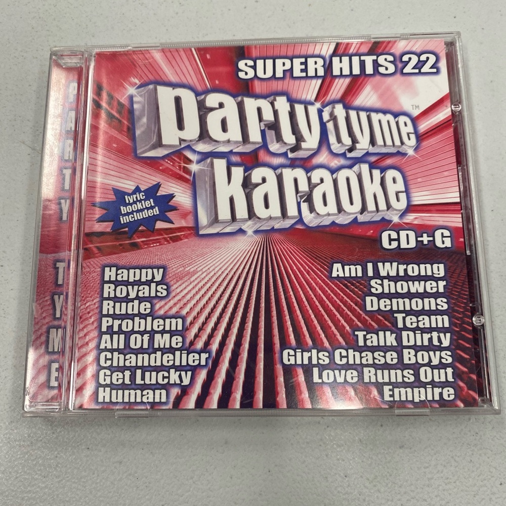 Party Tyme Karaoke CD+G Super Hits 22 Nostalgic 2014
